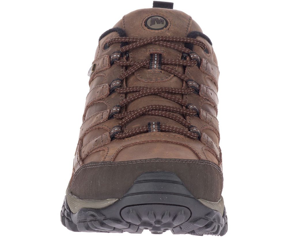 Tenis Homem - Merrell Moab 2 Prime Waterproof Wide Width - Marrom - QJA731240